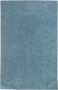 Surya Mystique 5-Feet by 8-Feet Hand Crafted Rug, Blue Surya Mystique 5-Feet by 8-Feet Hand Crafted Rug, Blue