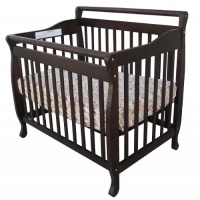 Dream On Me 3 In 1 Portable Convertible Crib, Espresso Dream On Me 3 In 1 Portable Convertible Crib, Espresso