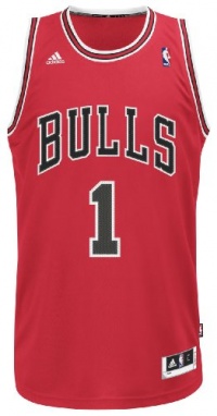 NBA Chicago Bulls Derrick Rose Swingman Jersey, Red NBA Chicago Bulls Derrick Rose Swingman Jersey, Red