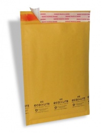Ecolite Kraft Bubble Mailer, #0, 6.5 x 9, Pack of 250 Ecolite Kraft Bubble Mailer, #0, 6.5 x 9, Pack of 250