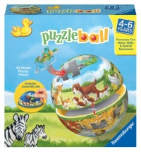 Animals and Their Babies 40 Piece Children's Puzzle Ball Animals and Their Babies 40 Piece Children's Puzzle Ball