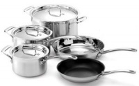 Le Creuset 3-Ply Stainless-Steel 8-Piece Cookware Set Le Creuset 3-Ply Stainless-Steel 8-Piece Cookware Set