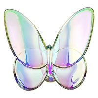 Baccarat Clear Iridescent Lucky Butterfly 2601482 Baccarat Clear Iridescent Lucky Butterfly 2601482