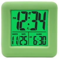 Equity by La Crosse 70903 Soft Green Cube LCD Alarm Clock Equity by La Crosse 70903 Soft Green Cube LCD Alarm Clock