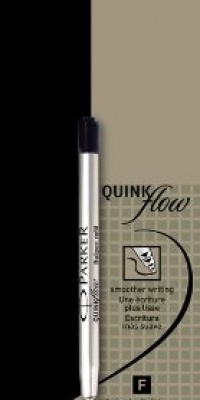 Parker QuinkFlow Ballpen Fine Point Black Ink Refill (1782467) Parker QuinkFlow Ballpen Fine Point Black Ink Refill (1782467)