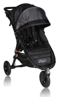 Baby Jogger City Mini GT Single Stroller, Black/Shadow