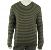 Sons of Intrigue V-Neck Striped Shirt Sons of Intrigue V-Neck Striped Shirt