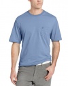 IZOD Men's Short Sleeve Solid Jersey Crew Neck T-Shirt