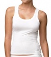 Calvin Klein Women's Modal Layer Tank, White, Small