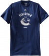 Vancouver Canucks Reebok NHL Primary Logo T-Shirt - Blue