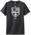 NHL Reebok Los Angeles Kings Primary Logo T-Shirt - Black