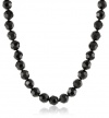 Carolee Jet Basics Jet Faceted Bead 10mm Adjustable Jet Bead Necklace