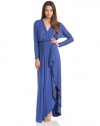 Rachel Pally Women's Simi Short-Sleeve Surplus-Front Maxi Dress