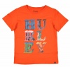 Hurley Toddler Boys It Orange Fashion T-Shirt (4T)