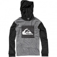 Quiksilver Boys 8-20 Liner Notes, Smoke Heather, Medium Quiksilver Boys 8-20 Liner Notes, Smoke Heather, Medium