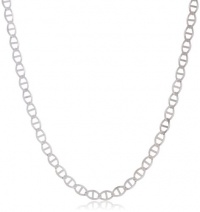 Men's 14k Gold 3.2mm Flat Mariner Chain Necklace Men's 14k Gold 3.2mm Flat Mariner Chain Necklace
