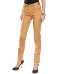 Get in on this season's hottest trend, colored denim! INC's skinnies feature the best hues of the season combined with a fit you'll love. Get in on this season's hottest trend, colored denim! INC's skinnies feature the best hues of the season combined with a fit you'll love.