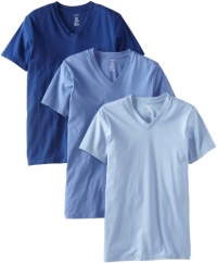 Calvin Klein Men's Classic 3 Pack Short Sleeve V-Neck