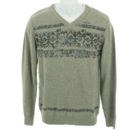 Epic Threads Layered Neckline Sweater Heather Grey XL Epic Threads Layered Neckline Sweater Heather Grey XL