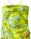 Roxy Girls 2-6X Sea Doll Shirred One-Piece Swimsuit, Yellow, 6X