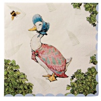 Meri Meri Peter Rabbit 6-1/2-Inch Large Napkins, 20-Pack Meri Meri Peter Rabbit 6-1/2-Inch Large Napkins, 20-Pack
