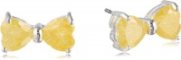 Betsey Johnson Color Me Betsey Yellow Bow Stud Earrings Betsey Johnson Color Me Betsey Yellow Bow Stud Earrings