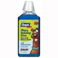 Orajel Plaque Revealing Rinse with Added Calcium, Berry Flavor 12 fl oz (355 ml) Orajel Plaque Revealing Rinse with Added Calcium, Berry Flavor 12 fl oz (355 ml)