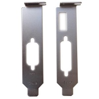 Low Profile / Half Height Bracket HDMI + DVI + VGA For ATI Nvidia Video Graphics Card Low Profile / Half Height Bracket HDMI + DVI + VGA For ATI Nvidia Video Graphics Card