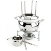 All-Clad Stainless-Steel Fondue Pot with Ceramic Insert