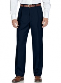 Ralph Lauren Mens Pleated Solid Navy Blue Wool Dress Pants Ralph Lauren Mens Pleated Solid Navy Blue Wool Dress Pants