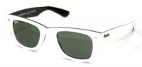 Ray Ban RB2140 Wayfarer Sunglasses-956 White (G-15XLT Lens)-54mm Ray Ban RB2140 Wayfarer Sunglasses-956 White (G-15XLT Lens)-54mm