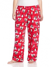 Hue Sleepwear Women's Plus-Size Penguin Couples Pant Hue Sleepwear Women's Plus-Size Penguin Couples Pant