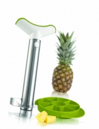Stainless Pineapple Slicer with Wedger Stainless Pineapple Slicer with Wedger