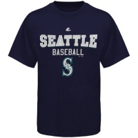 MLB Majestic Seattle Mariners Youth Kings of Swing T-Shirt - Navy Blue (Medium) MLB Majestic Seattle Mariners Youth Kings of Swing T-Shirt - Navy Blue (Medium)