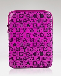 MARC BY MARC JACOBS tags this cool PVC iPad case with dreamy, designer graffiti. It totally has us wired up. MARC BY MARC JACOBS tags this cool PVC iPad case with dreamy, designer graffiti. It totally has us wired up.