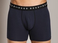 HUGO BOSS Men's Speed Cyclist Boxer Brief, Navy, Medium