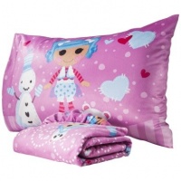 Lalaloopsy Twin Micro Mink Fitted Sheet and Pillowcase Lalaloopsy Twin Micro Mink Fitted Sheet and Pillowcase