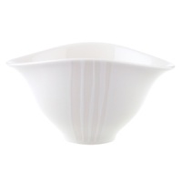 Dune Lines is among the exceptional new dinnerware designs presented by Villeroy & Boch that takes shape to a new dimension. Not quite oval, the subtle contours of the sensuous, organic form were inspired by nature's own creation of sand dunes and those voluptuous mounds that arise in the desert. Adding definition and visual interest to the individual pieces is relief detailing of wavy striping. Dune Lines is among the exceptional new dinnerware designs presented by Villeroy & Boch that takes shape to a new dimension. Not quite oval, the subtle contours of the sensuous, organic form were inspired by nature's own creation of sand dunes and those voluptuous mounds that arise in the desert. Adding definition and visual interest to the individual pieces is relief detailing of wavy striping.