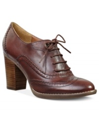 Bring on some British-inspired fun! These menswear Tatume shooties from Marc Fisher offer a timeless look with Oxford detail. Bring on some British-inspired fun! These menswear Tatume shooties from Marc Fisher offer a timeless look with Oxford detail.