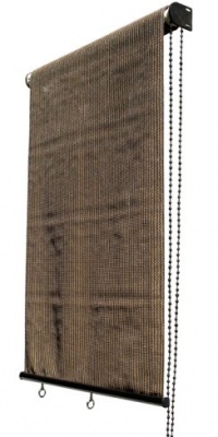 Coolaroo Select Series Top Roll up Sun Shade 6 Feet by 6 Feet, Mocha Coolaroo Select Series Top Roll up Sun Shade 6 Feet by 6 Feet, Mocha