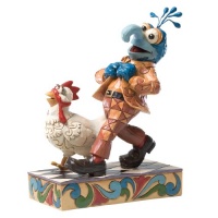 Enesco Disney Traditions by Jim Shore Gonzo with Chicken Figurine, 6-1/2-Inch Enesco Disney Traditions by Jim Shore Gonzo with Chicken Figurine, 6-1/2-Inch