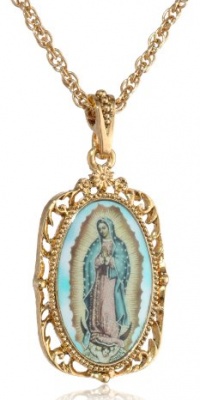 The Vatican Library Collection Our Lady Of Guadalupe Necklace The Vatican Library Collection Our Lady Of Guadalupe Necklace