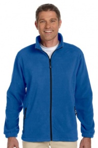 Devon & Jones Men's Wintercept Fleece Full-Zip Jacket, Cadet, XXX-Large