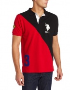 U.S. Polo Assn. Men's Slim Fit Color Block