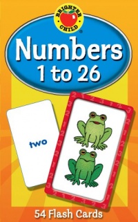 Numbers 1 to 26 Flash Cards, Grades PK - 1 (Brighter Child Flash Cards)