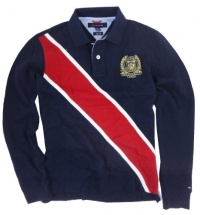 Tommy Hilfiger Diagonal Pieced Long Sleeve Rugby Shirt Tommy Hilfiger Diagonal Pieced Long Sleeve Rugby Shirt