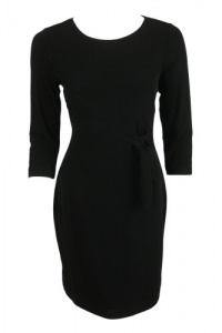 Calvin Klein Petites Stretchy Knotted 3/4 Sleeve Dress Calvin Klein Petites Stretchy Knotted 3/4 Sleeve Dress