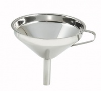 Winco Stainless Steel Wide Mouth Funnel, 5 3/4 inch -- 1 each. Winco Stainless Steel Wide Mouth Funnel, 5 3/4 inch -- 1 each.
