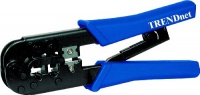 TRENDnet 8P/RJ-45 and 6P/RJ-12, RJ-11 Crimp, Cut,  and Strip Tool, TC-CT68