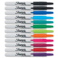 Sharpie RT Retractable Permanent Markers, 12 per Package